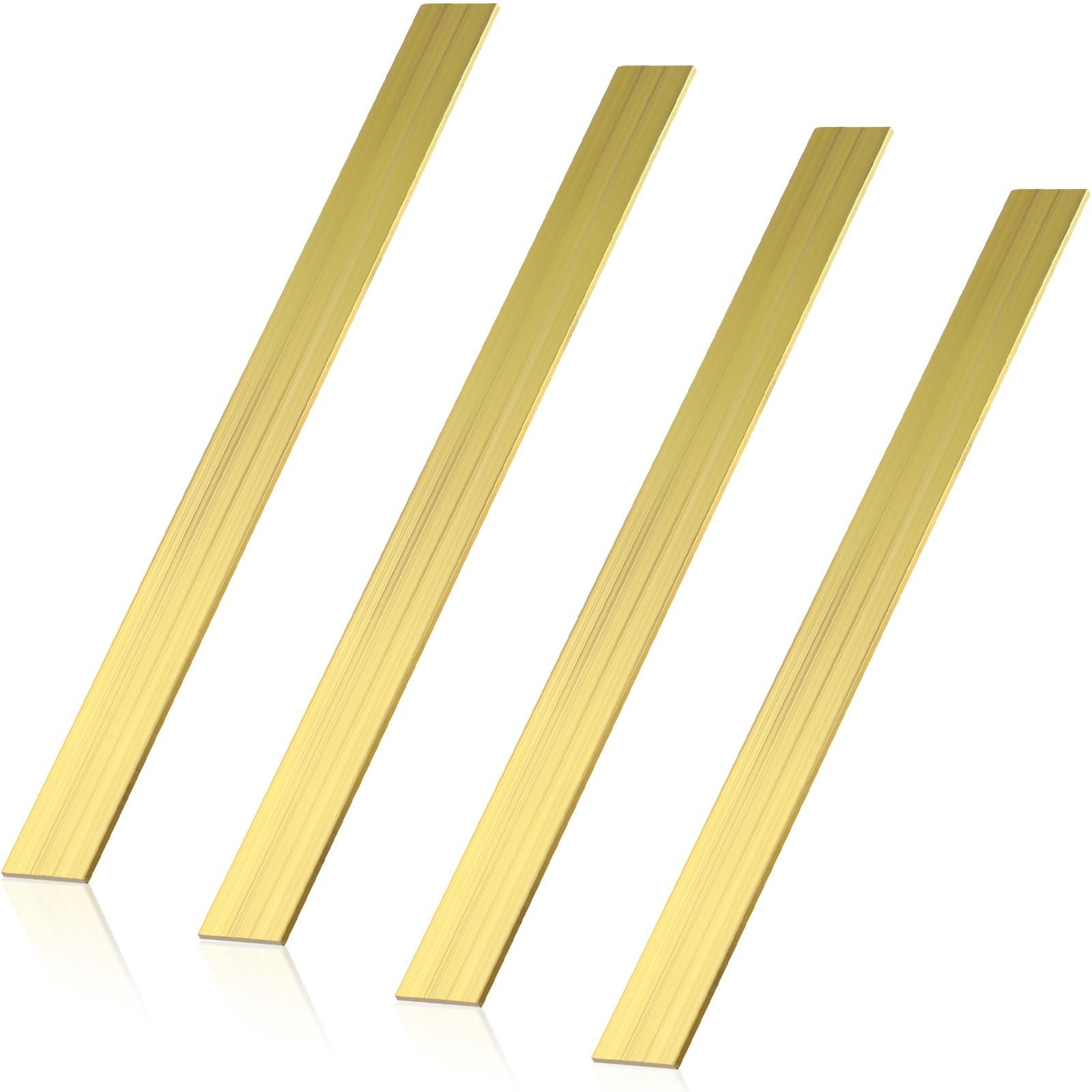 Amazon.com: Yaocom 4 Pcs C360 Brass Flat Bar Stock 1/8